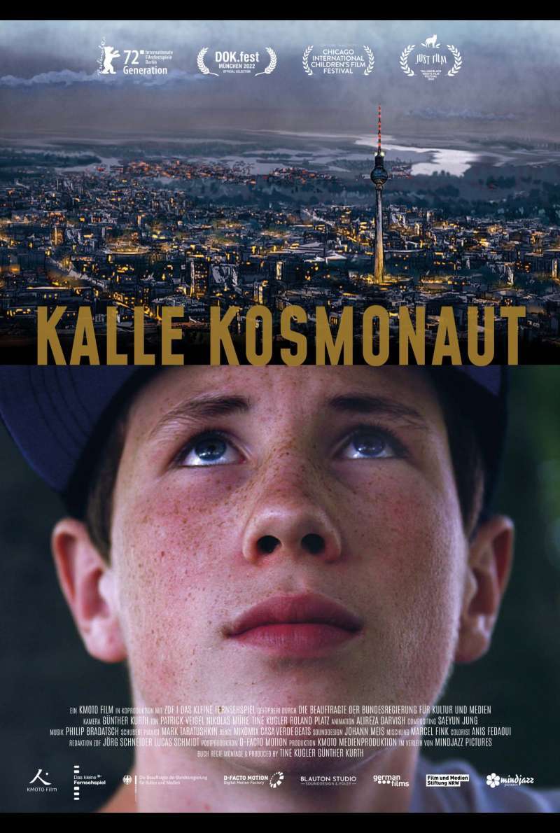 Filmstill zu Kalle Kosmonaut (2022) von Christine Kugler, Günther Kurth