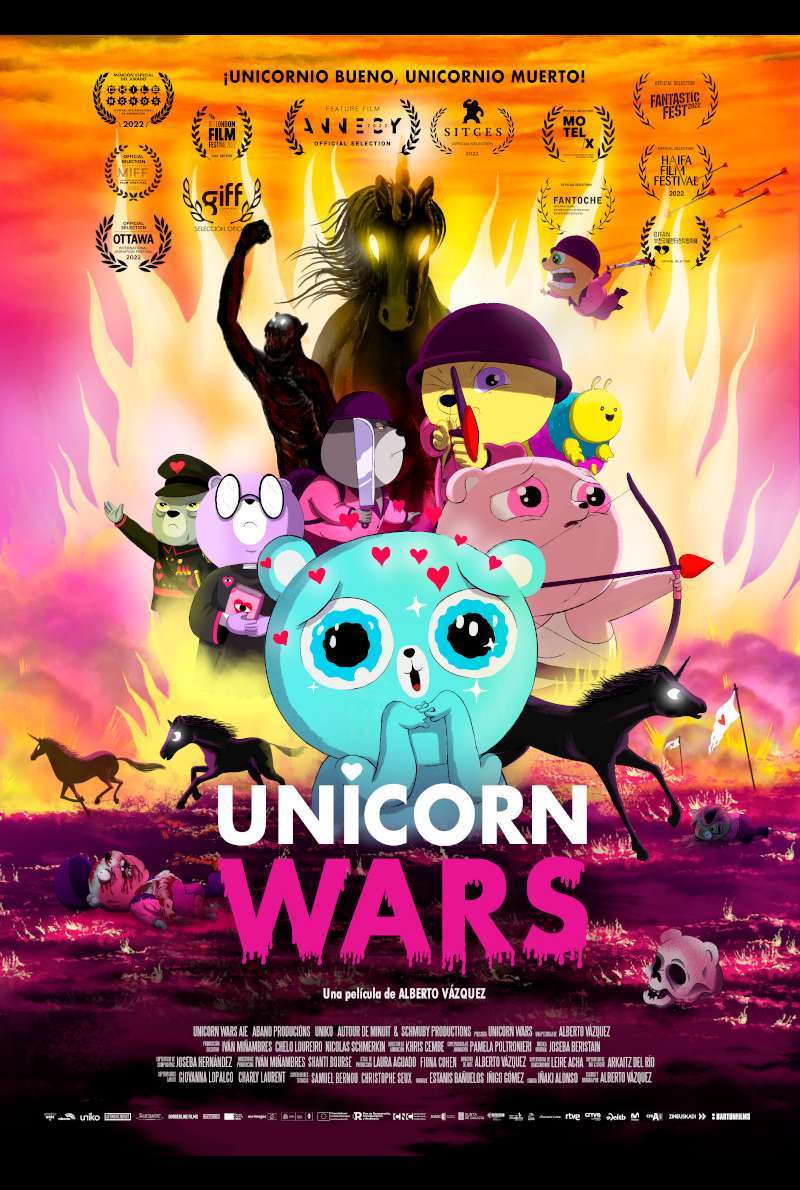 Filmplakat zu Unicorn Wars (2022)