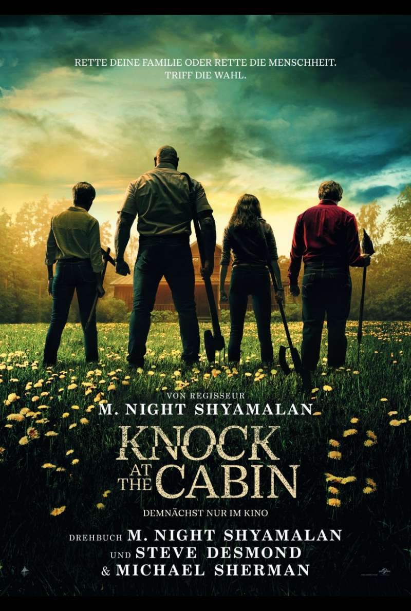 Filmstill zu Knock at the Cabin (2023) von M. Night Shyamalan