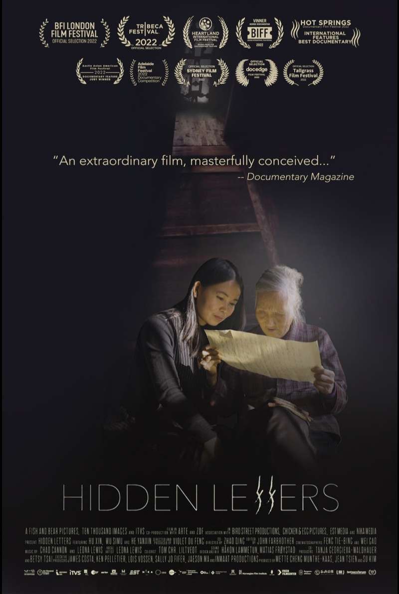 Filmstill zu Hidden Letters (2022) von Violet Du Feng, Qing Zhao