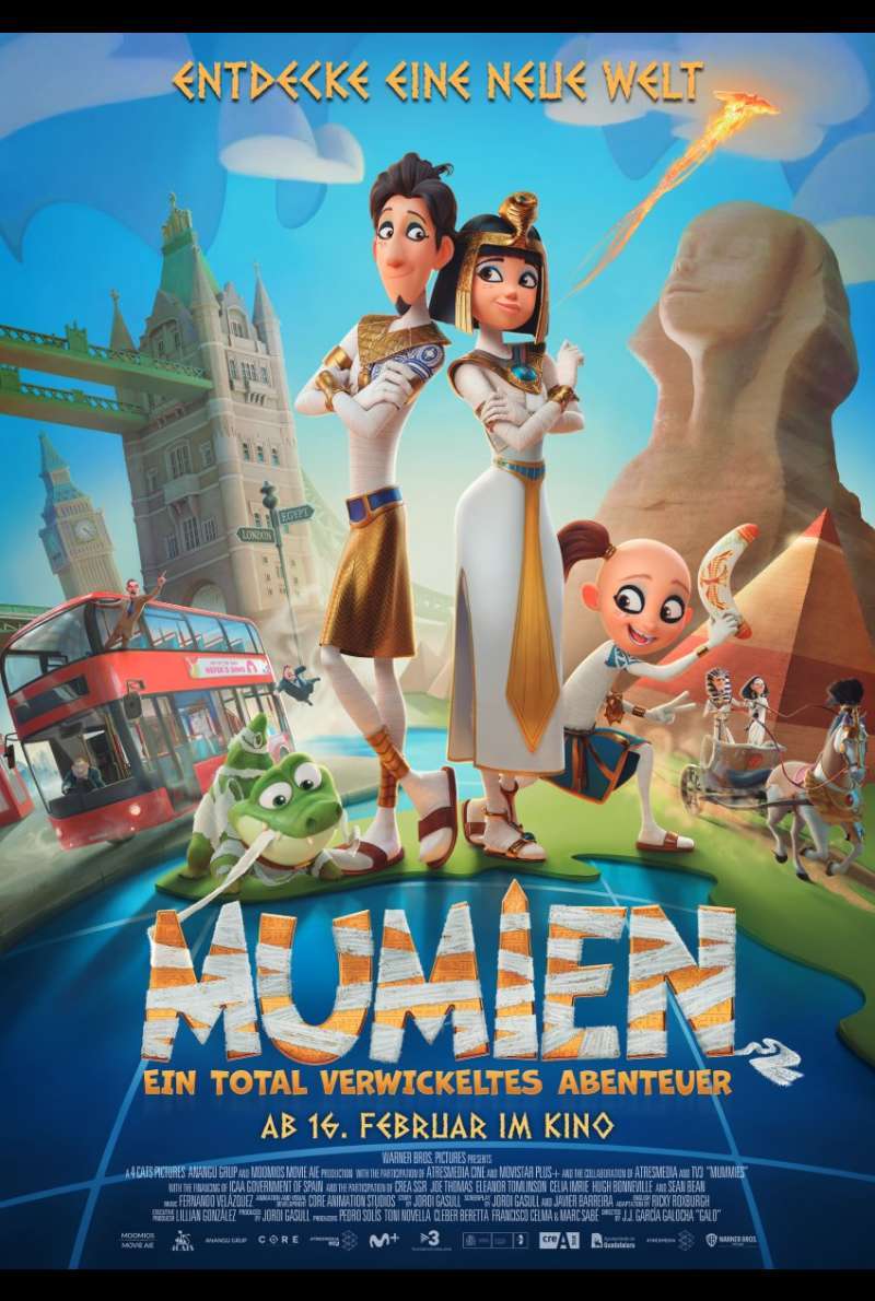 Filmstill zu Mumien - Ein total verwickeltes Abenteuer (2023) von Juan Jesús García Galocha