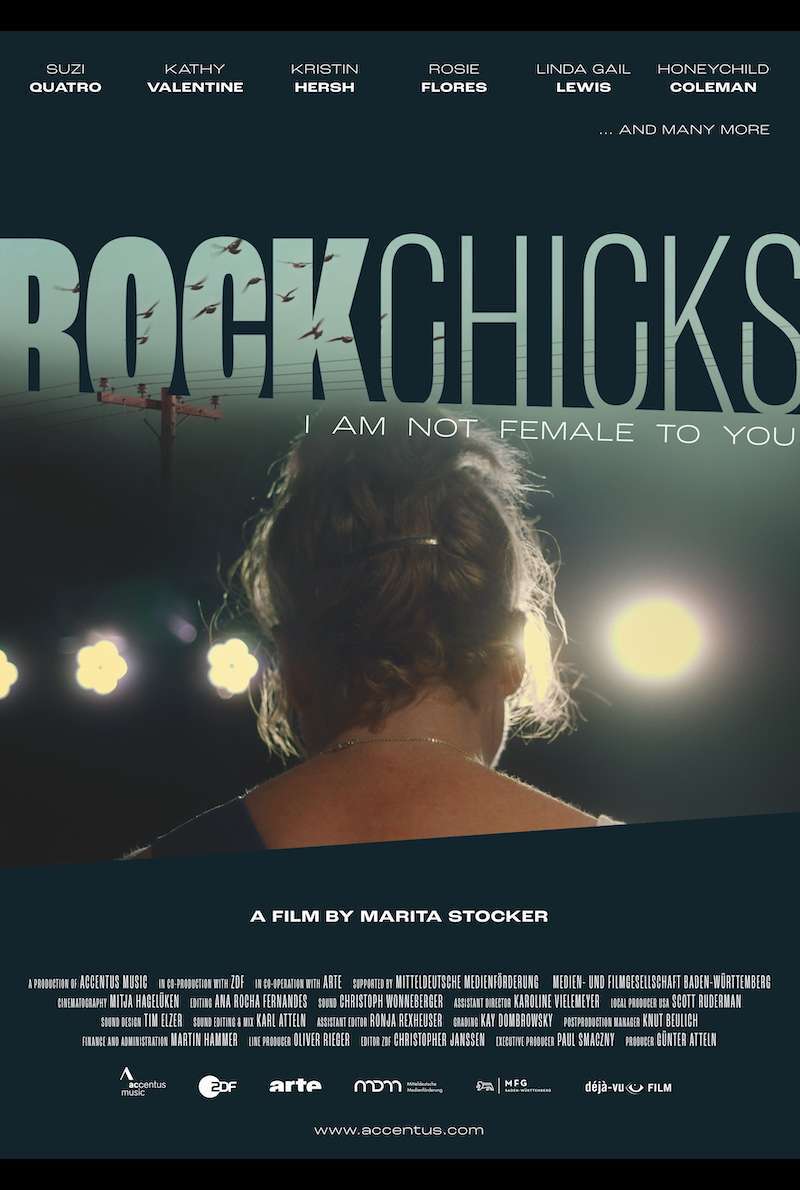 Filmplakat zu Rock Chicks (2021) von Marita Stocker