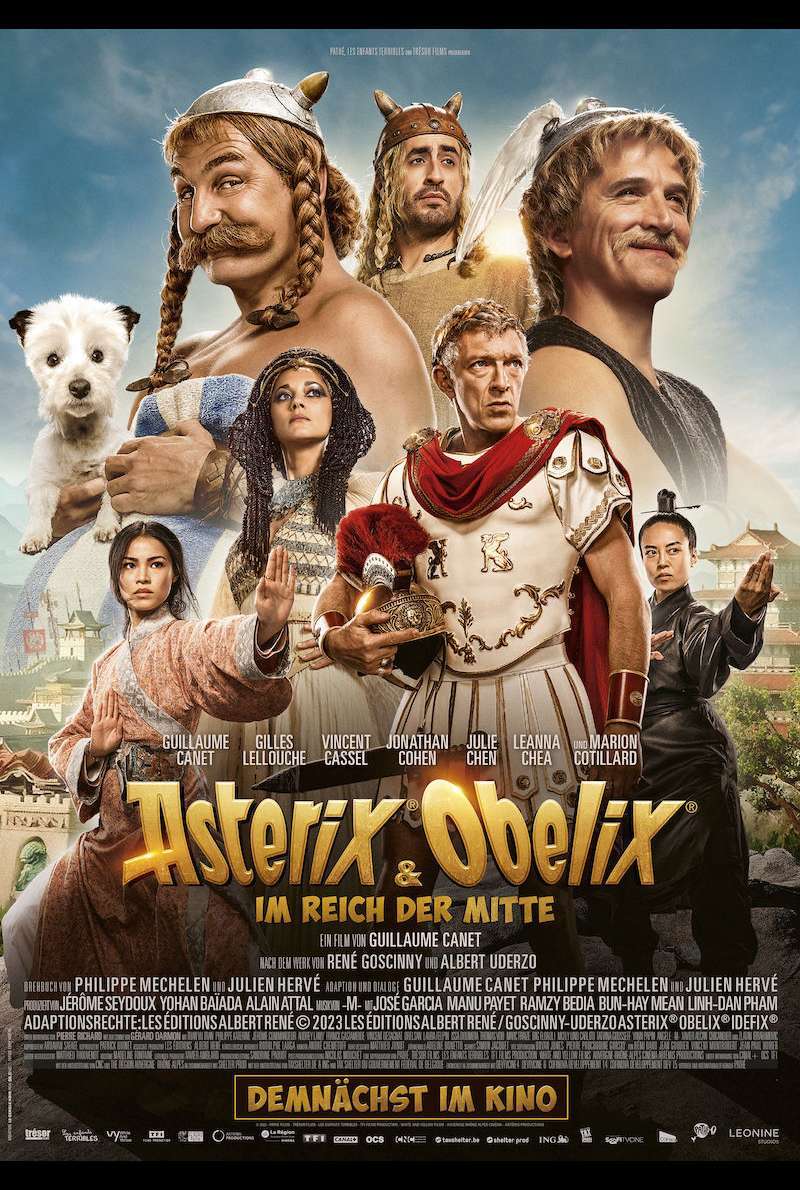 Filmplakat zu Asterix und Obelix im Reich der Mitte (2023)