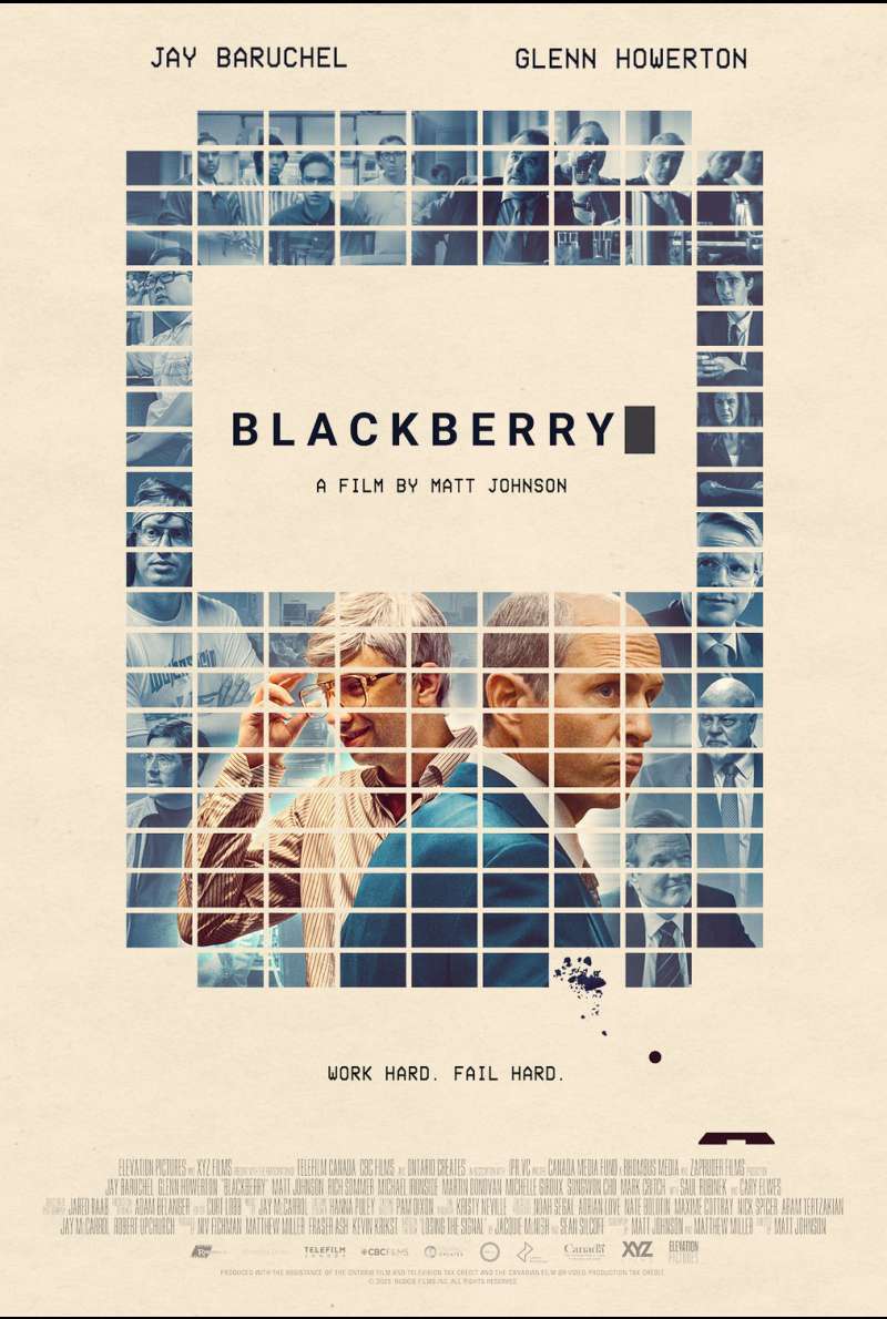 Filmstill zu BlackBerry (2023) von Matt Johnson