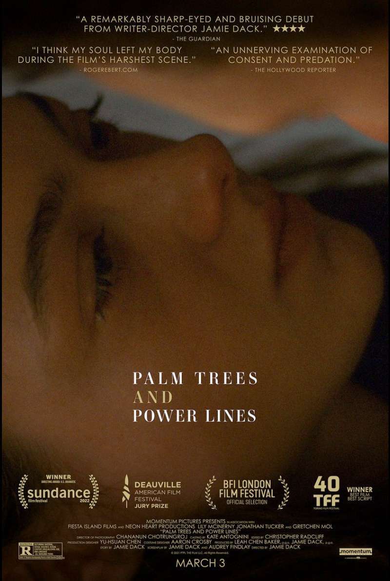 Filmstill zu Palm Trees and Power Lines (2022) von Jamie Dack