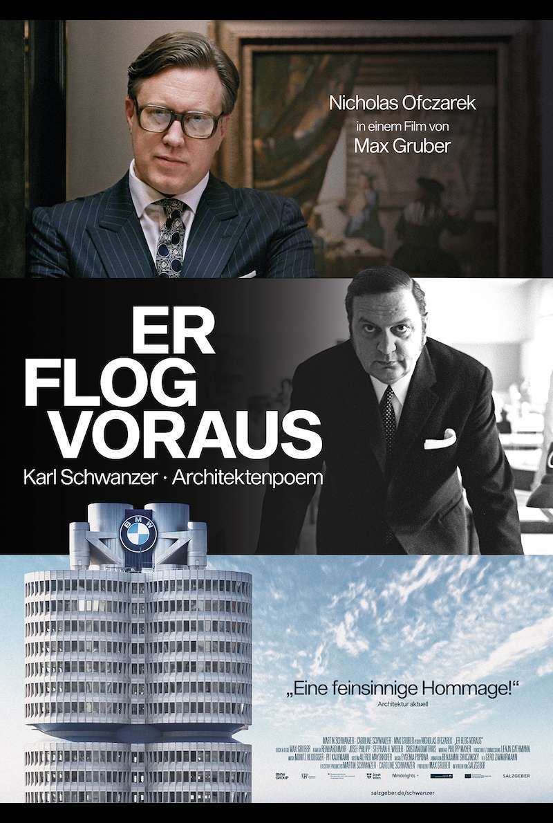 Filmplakat zu Er flog voraus - Karl Schwanzer / Architektenpoem (2022) 