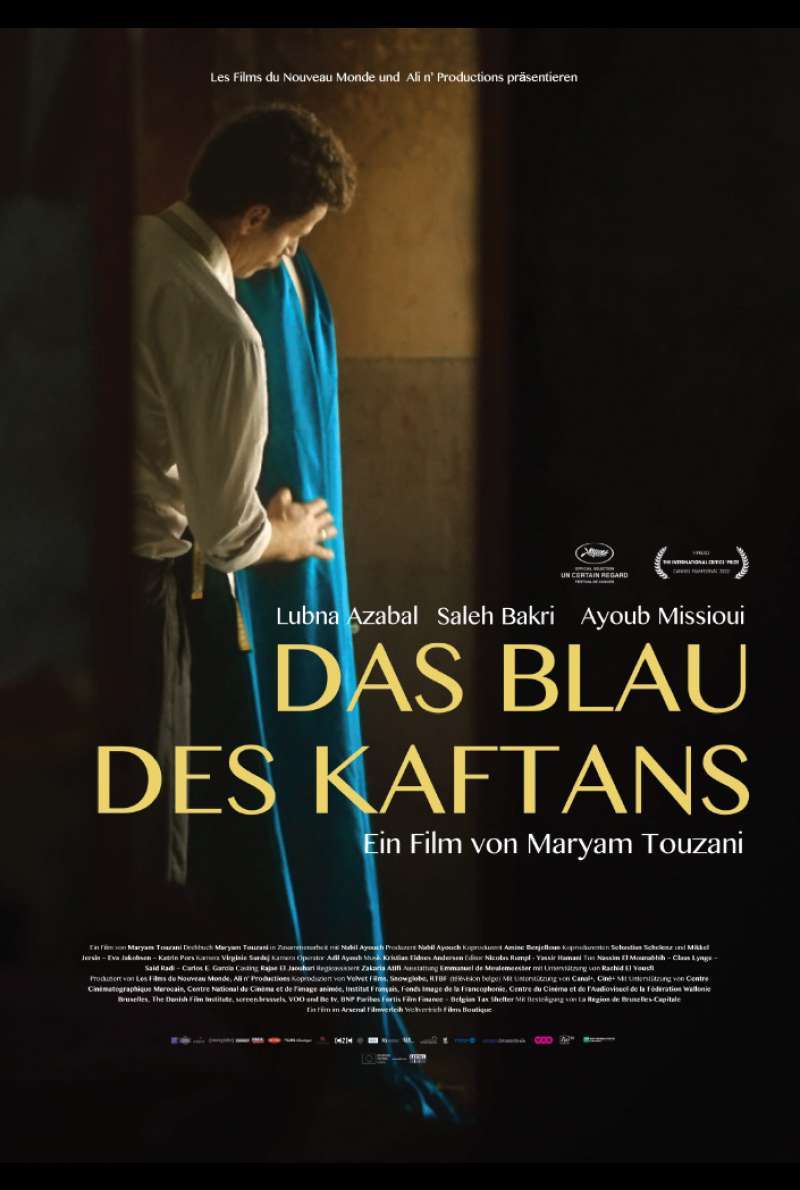 Filmplakat zu Das Blau des Kaftans (2022)