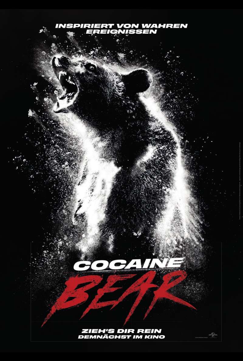 Teaserplakat zu Cocaine Bear (2023)