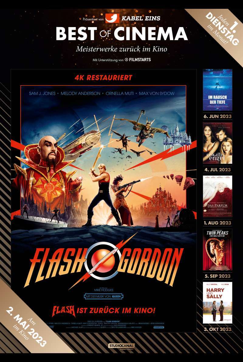 Filmplakat zu Flash Gordon (1980)
