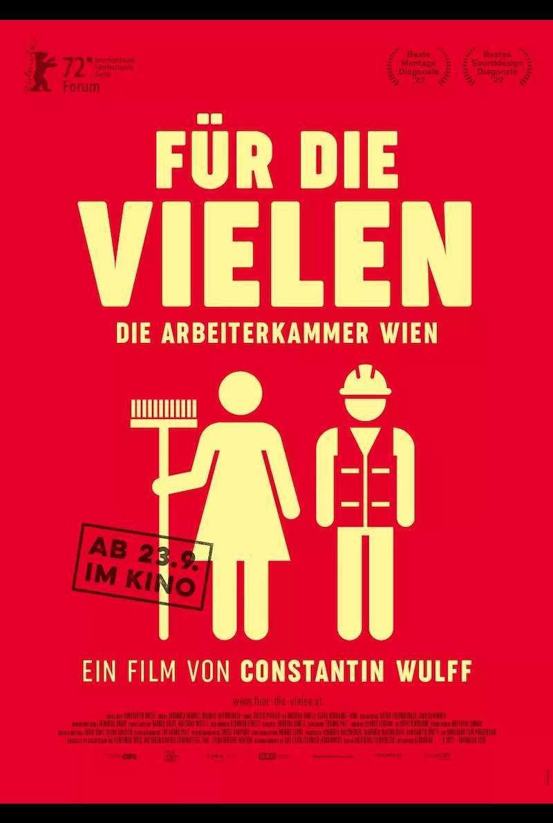 Filmplakat zu Für die Vielen - Die Arbeiterkammer Wien (2022) 