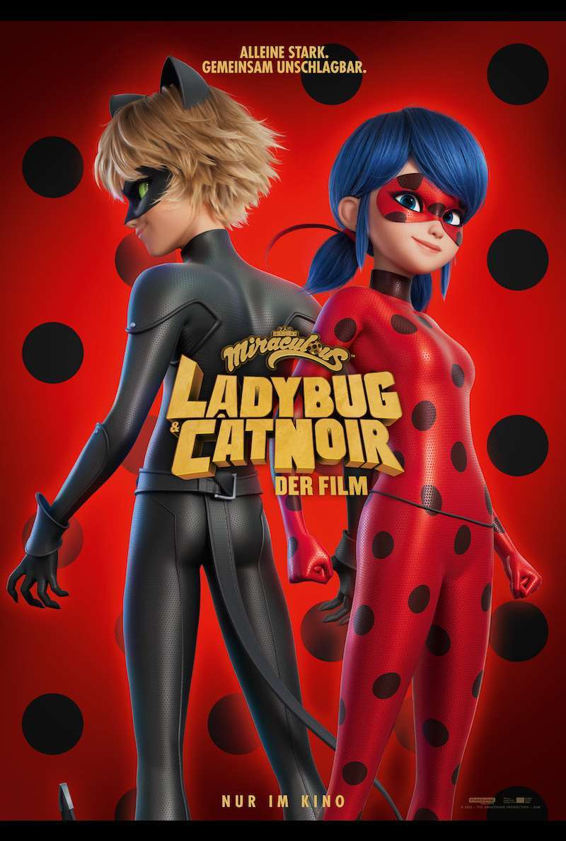 Teaserplakat zu Miraculous: Ladybug und Cat Noir - Der Film (2023)