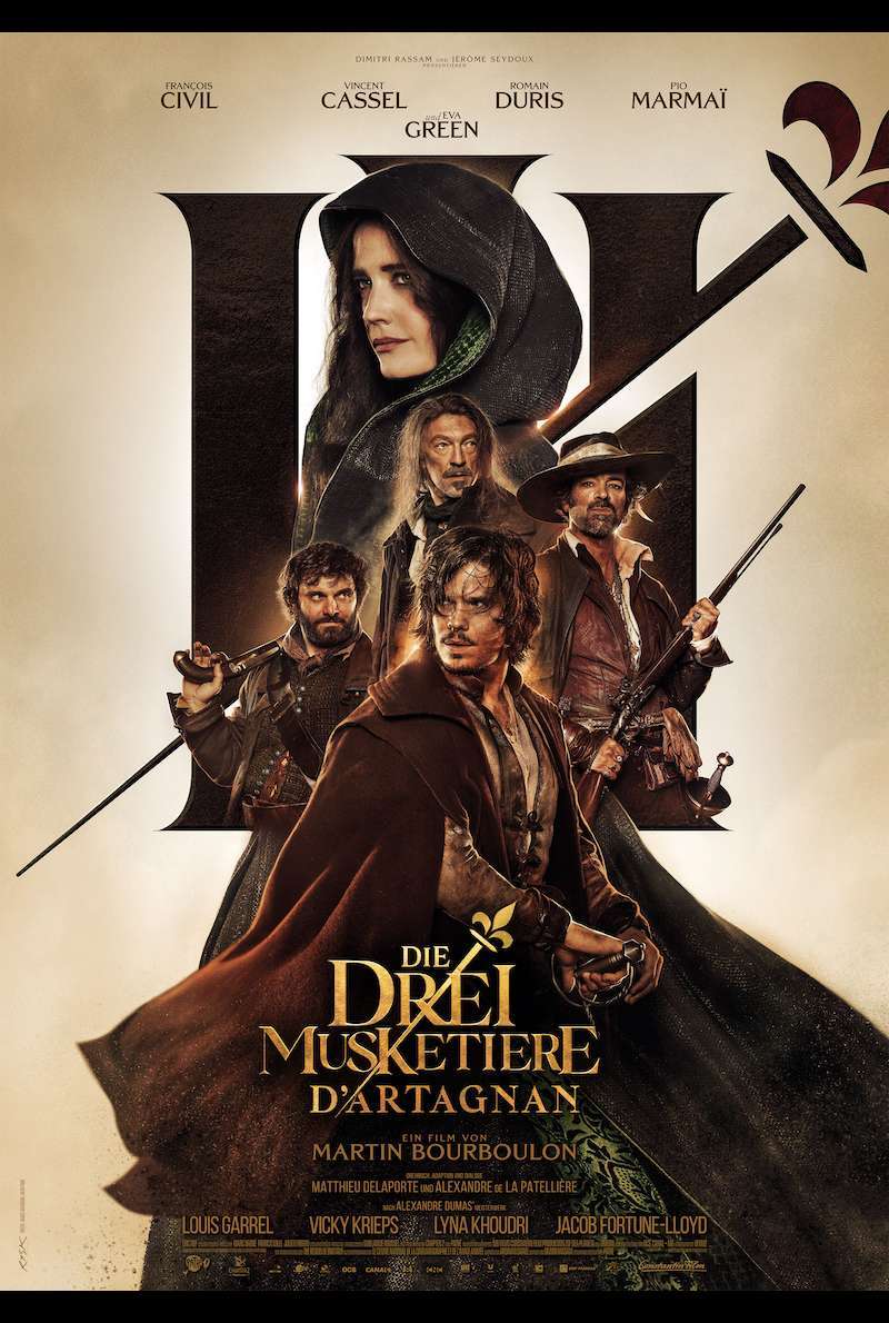 Filmplakat zu Die Drei Musketiere: D'Artagnan (2023)