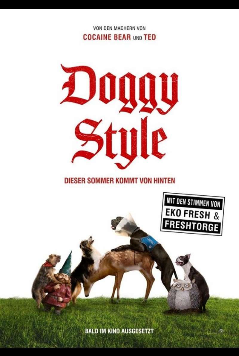 Plakat zu Doggy Style (2023) von Josh Greenbaum