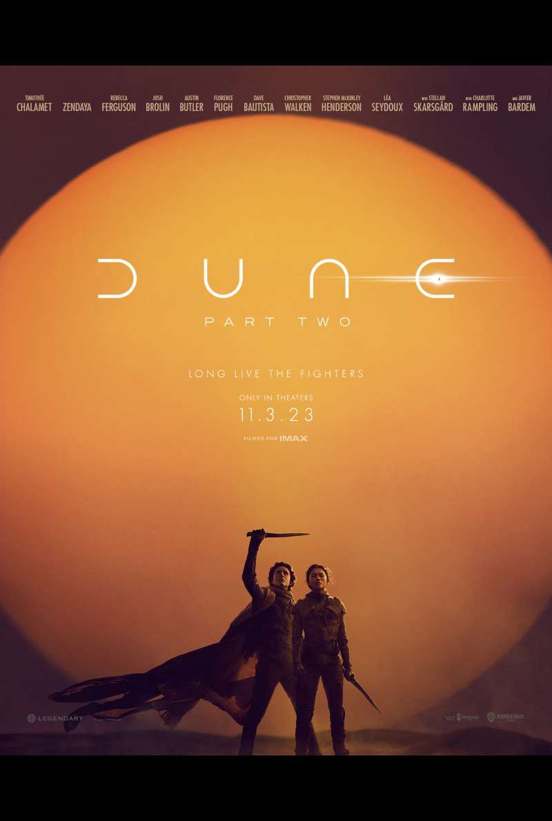 Filmplakat zu Dune: Part Two (2024) von Denis Villeneuve