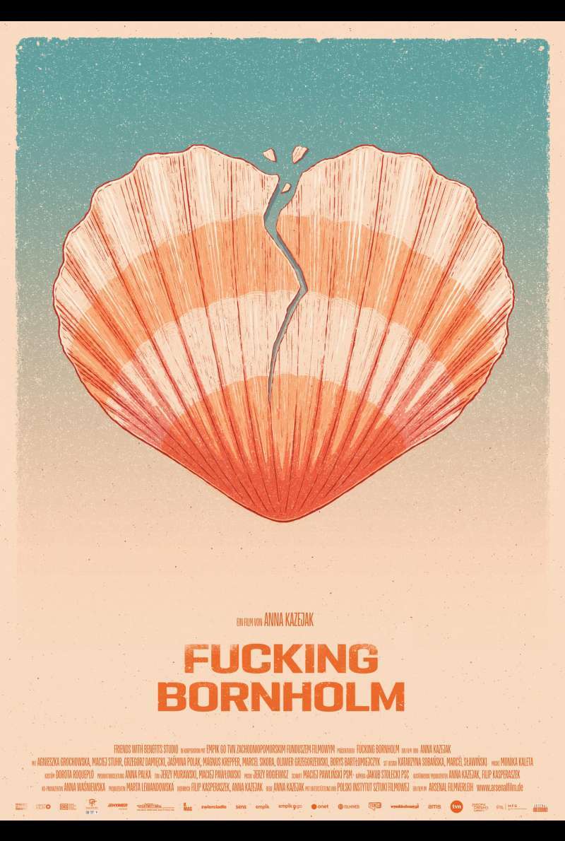 Plakat zu Fucking Bornholm (2022) von Anna Kazejak