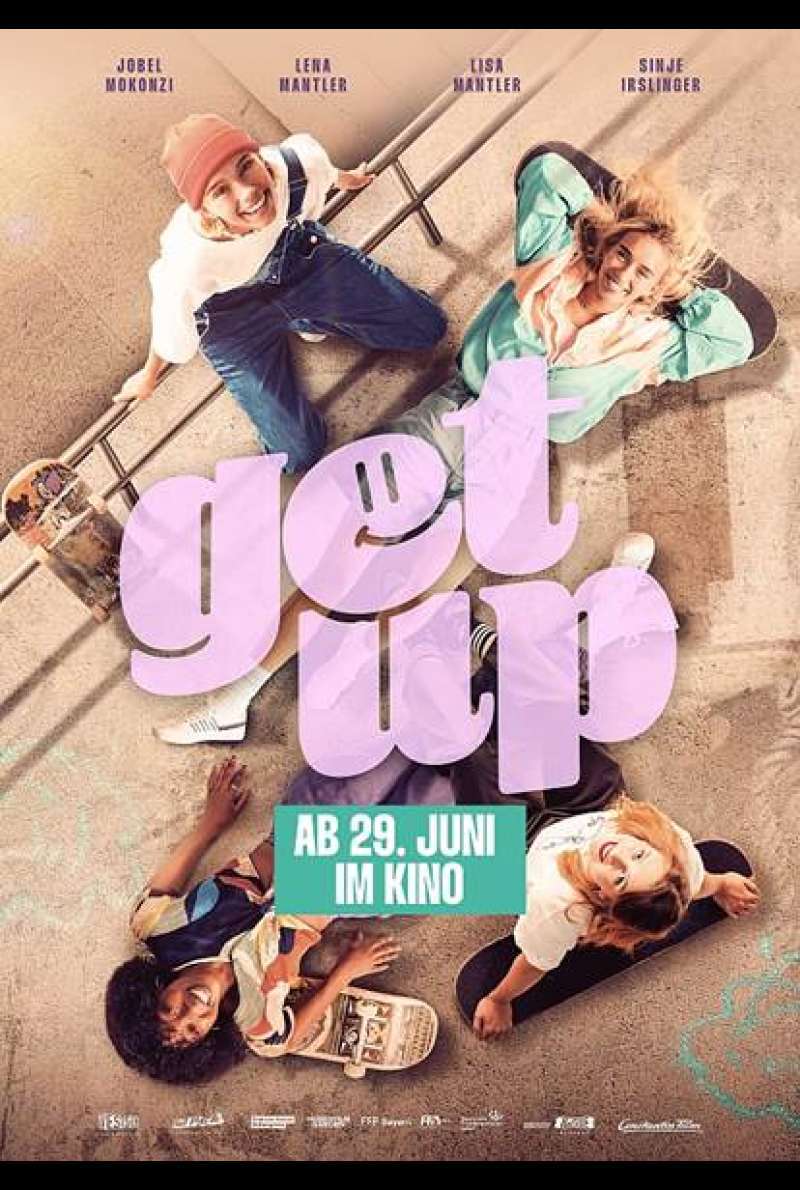 Plakat zu Get Up (2023) von Lea Becker