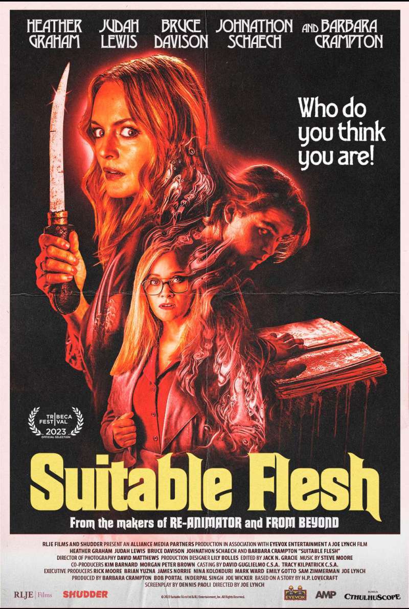 Plakat zu Suitable Flesh (2023) von Joe Lynch