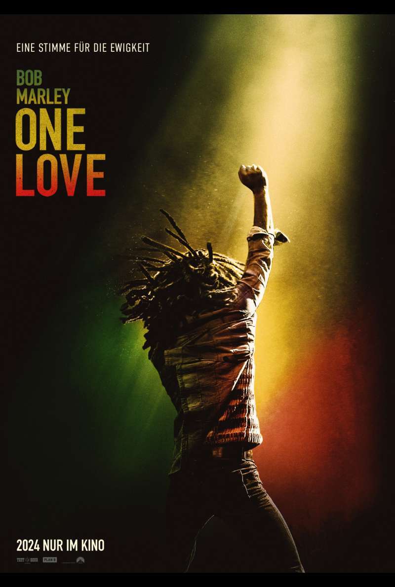 Plakat zu Bob Marley: One Love (2024) von Reinaldo Marcus Green