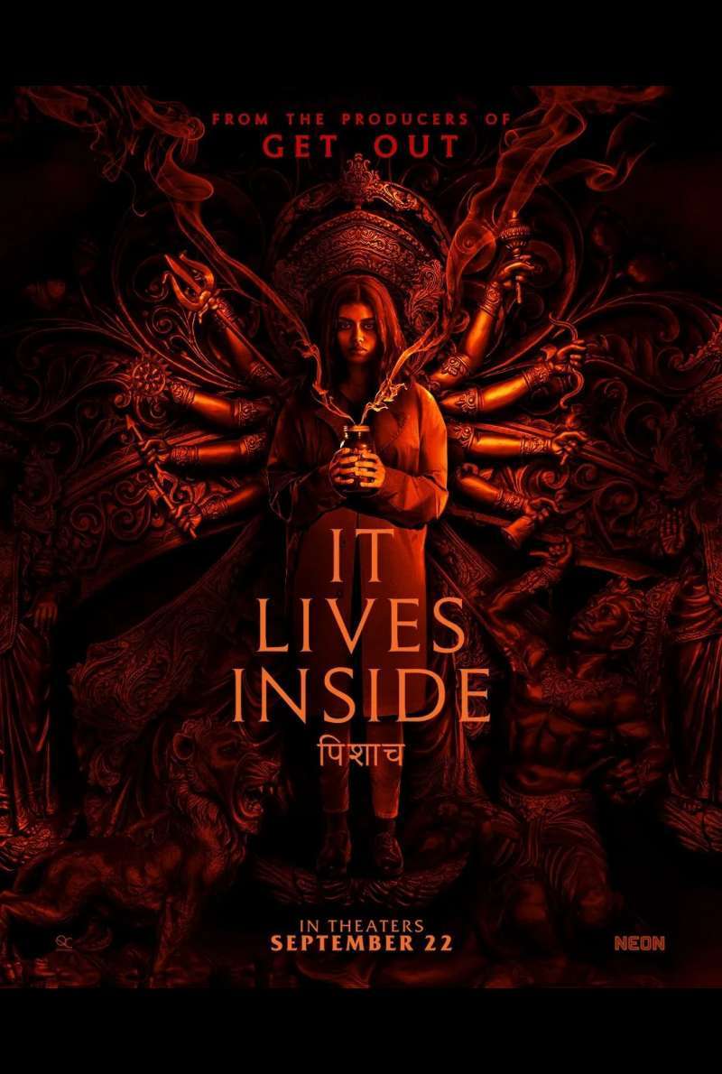 Filmplakat zu It Lives Inside (2023) von Bishal Dutta
