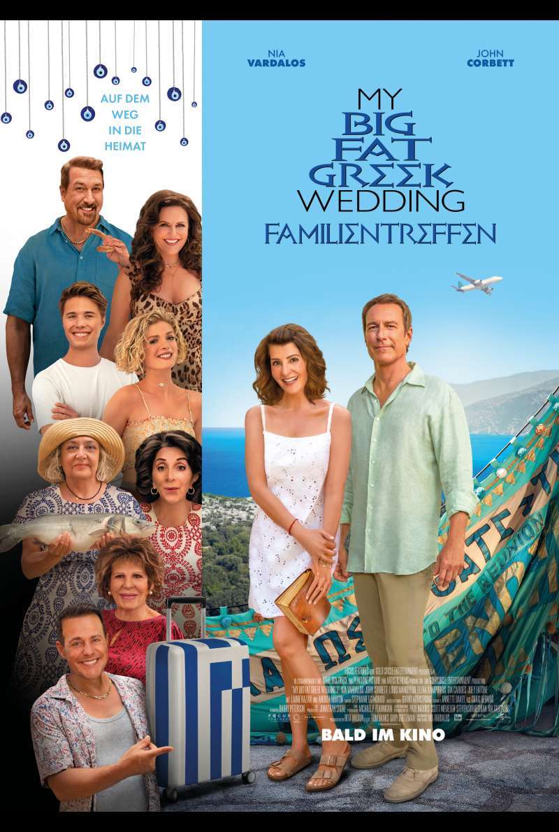Plakat zu My Big Fat Greek Wedding - Familientreffen (2023) von Nia Vardalos