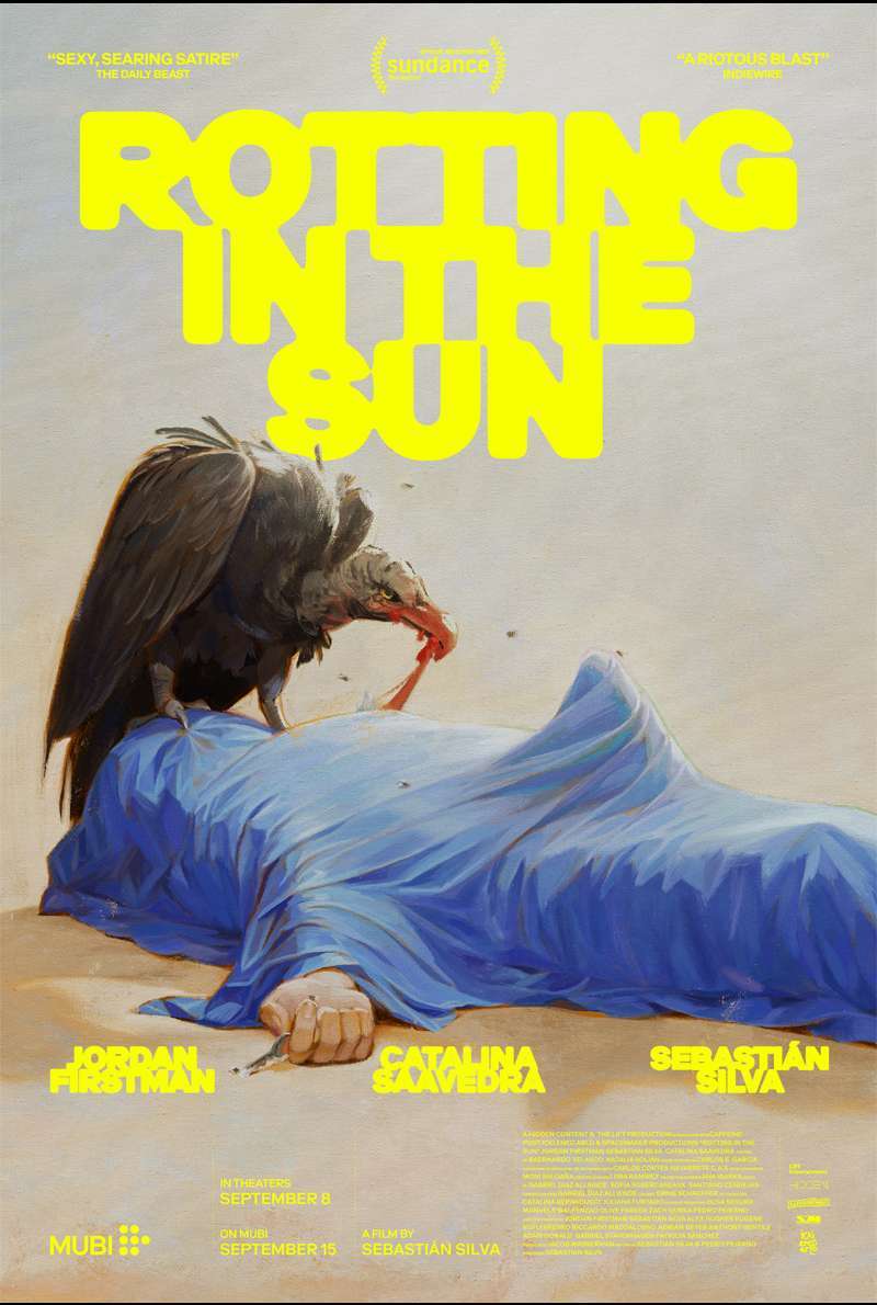 Plakat zu Rotting in the Sun (2023) von Sebastián Silva