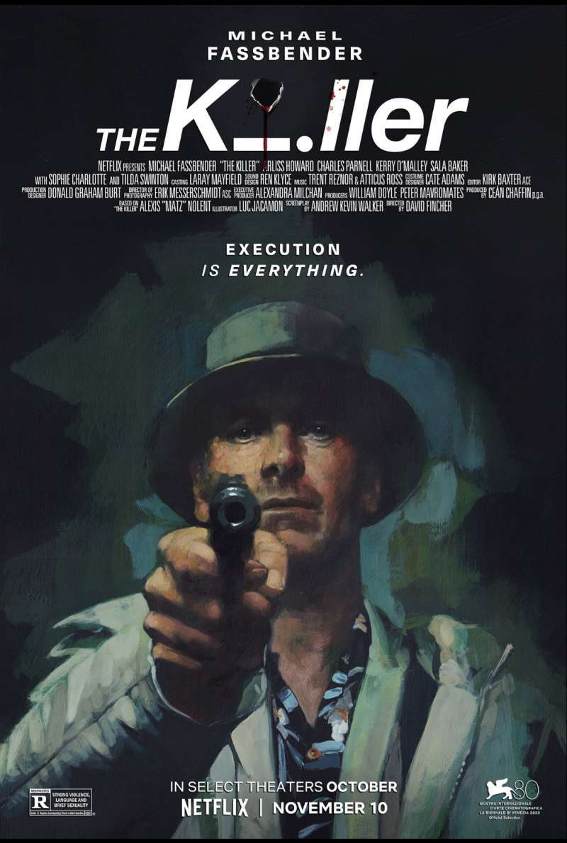 Filmplakat zu The Killer (2023) von David Fincher