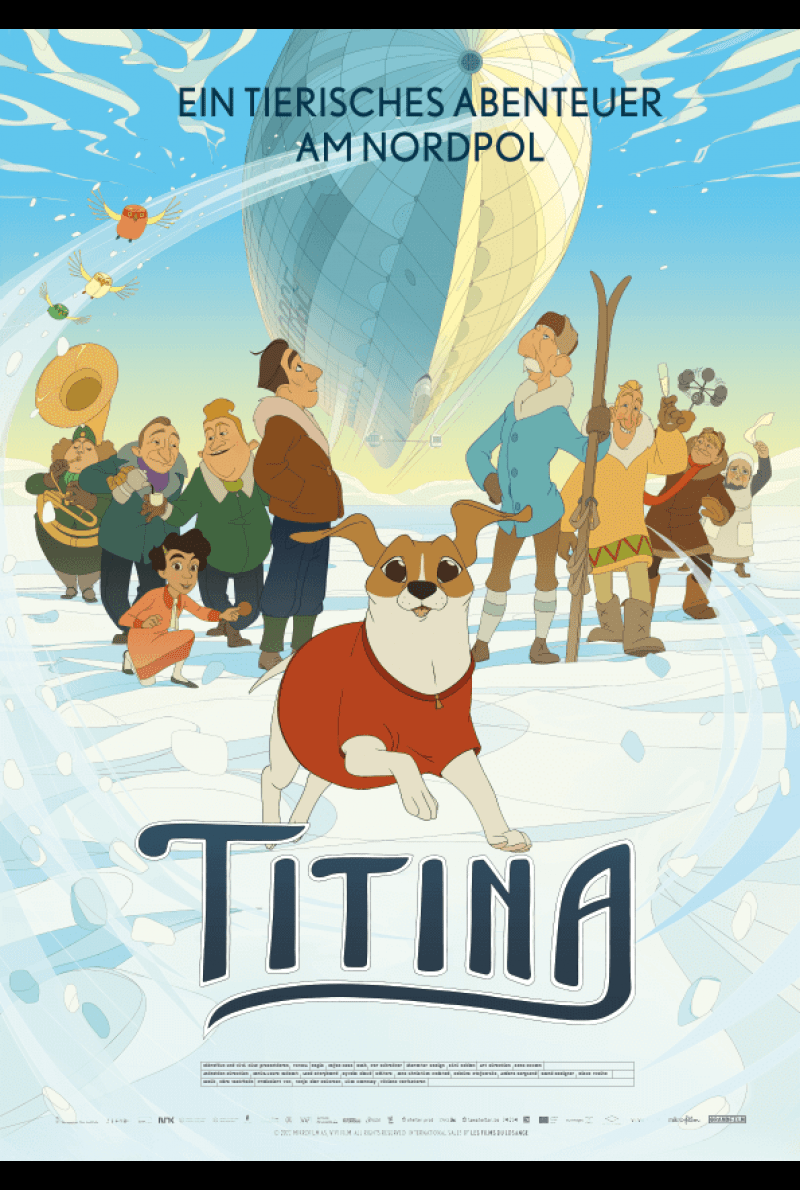 Plakat zu Titina - Ein tierisches Abenteuer am Nordpol (2022) von Kajsa Næss