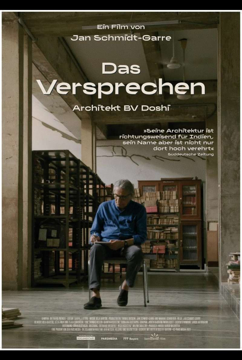 Filmstill zu Das Versprechen - Architekt BV Doshi (2023) von Jan Schmidt-Garré