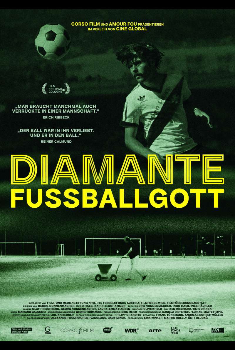 Filmstill zu Diamante - Fußballgott (2022) von Karin Berghammer, Ingo Haeb, Georg Nonnenmacher