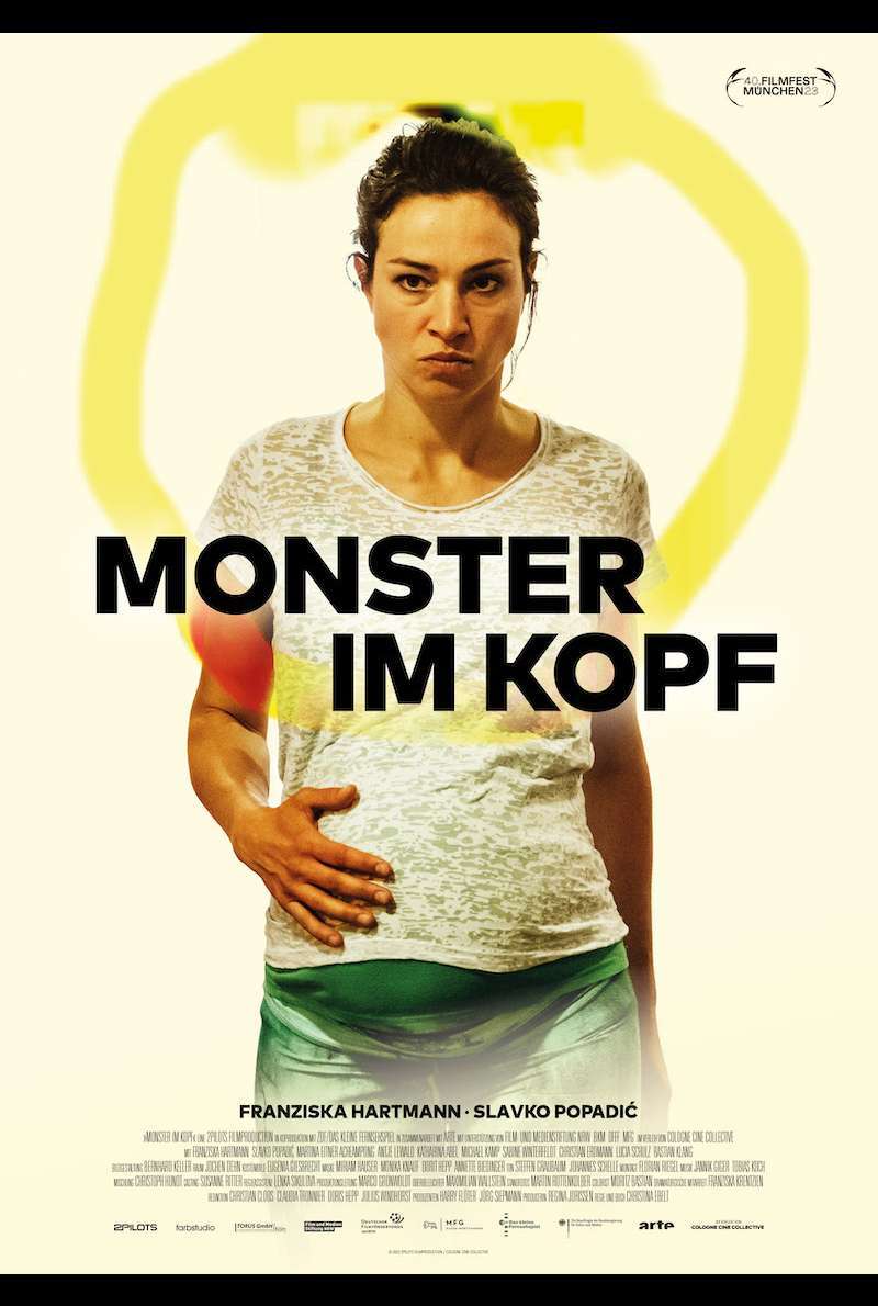 Filmplakat zu Monster im Kopf (2023) von Christina Ebelt