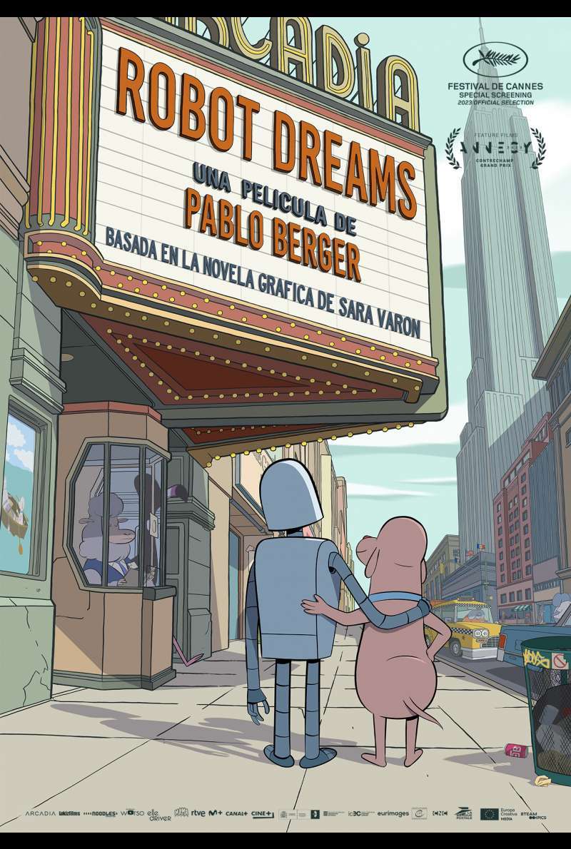 Filmplakat zu Robot Dreams (2023) von Pablo Berger