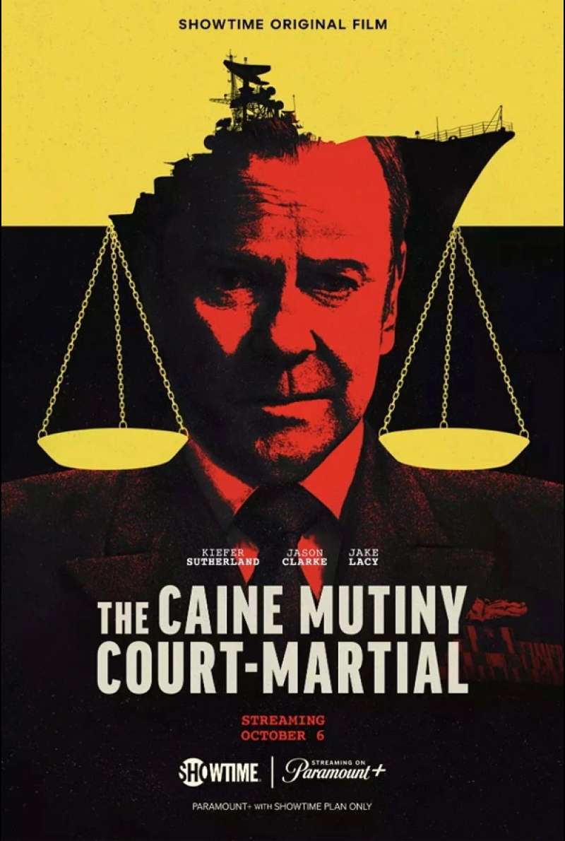 Filmplakat zu The Caine Mutiny Court-Martial (2023) von William Friedkin