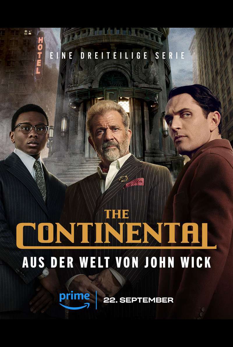 Plakat zu The Continental: Aus der Welt von John Wick (Miniserie, 2023)