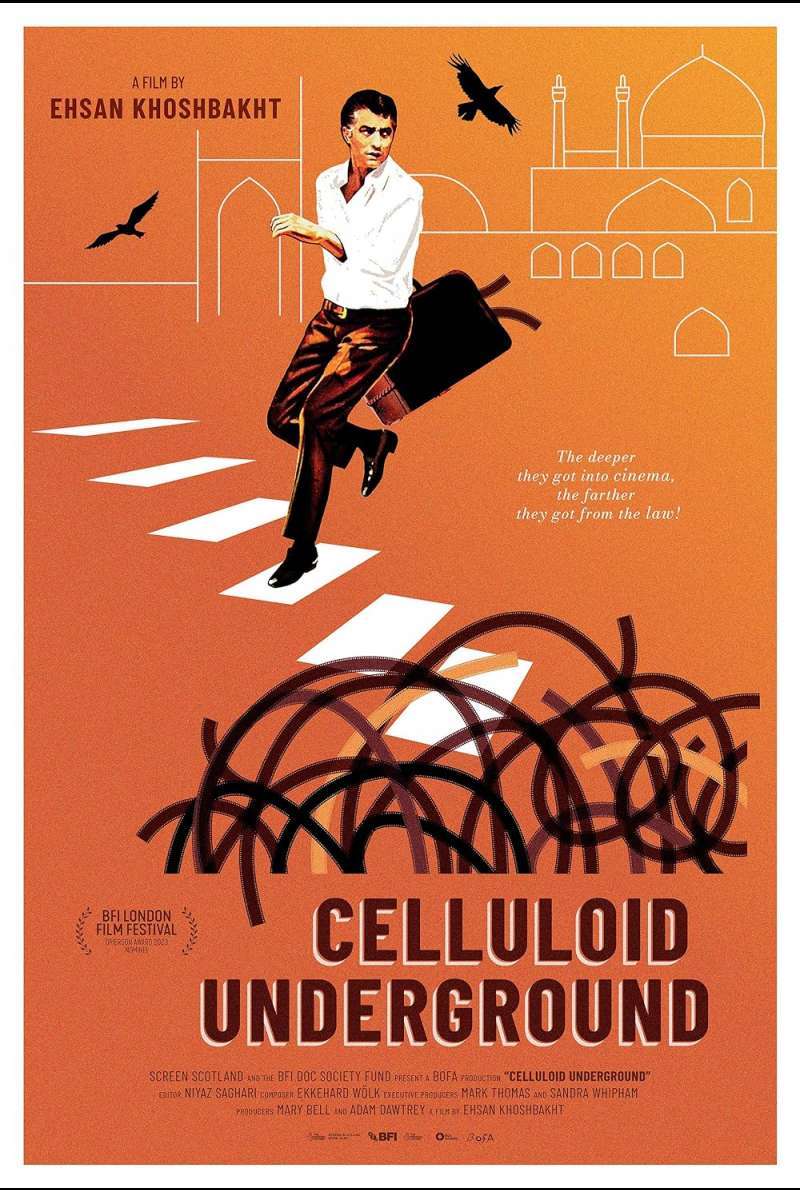 Filmstill zu Celluloid Underground (2023) von Ehsan Khoshbakht