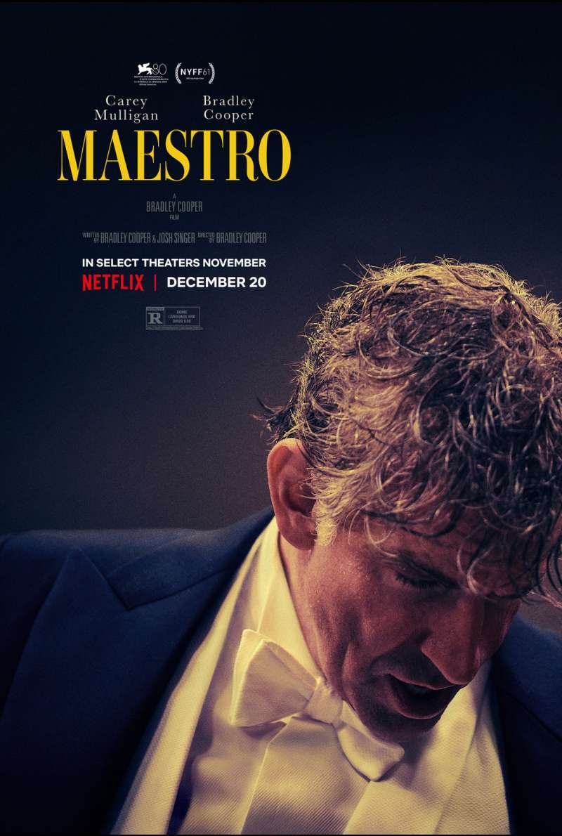 Filmplakat zu Maestro (2023) von Bradley Cooper