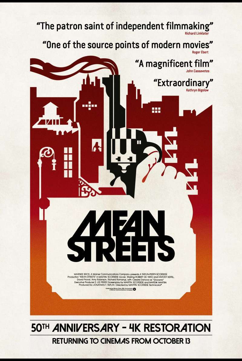 Filmplakat zu Mean Streets - Hexenkessel (1973) von Martin Scorsese
