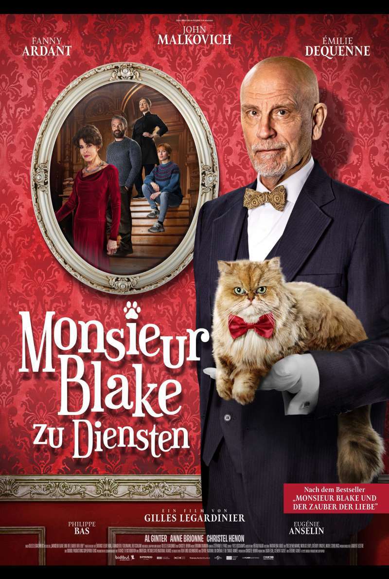 Filmplakat zu Monsieur Blake zu Diensten (2023) von Gilles Legardinier