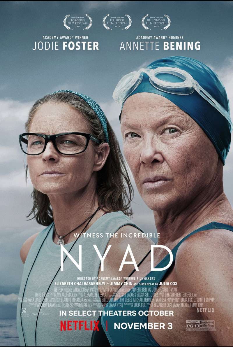 Filmplakat zu Nyad (2023) von Elizabeth Chai Vasarhelyi, Jimmy Chin