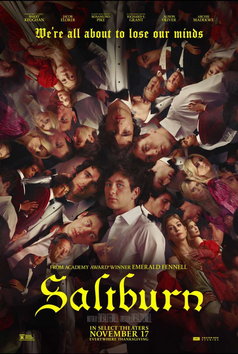 Filmplakat zu Saltburn (2023) von Emerald Fennell