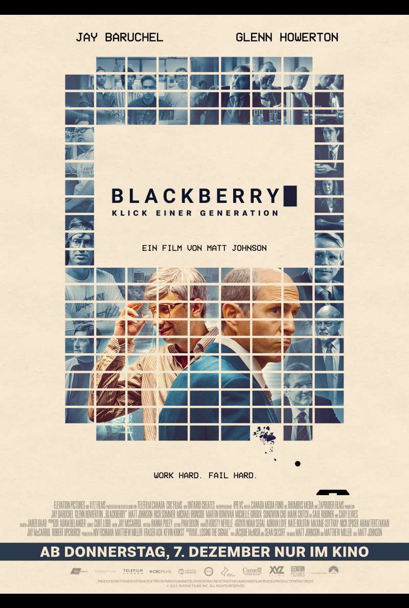 Filmstill zu BlackBerry - Klick einer Generation (2023) von Matt Johnson