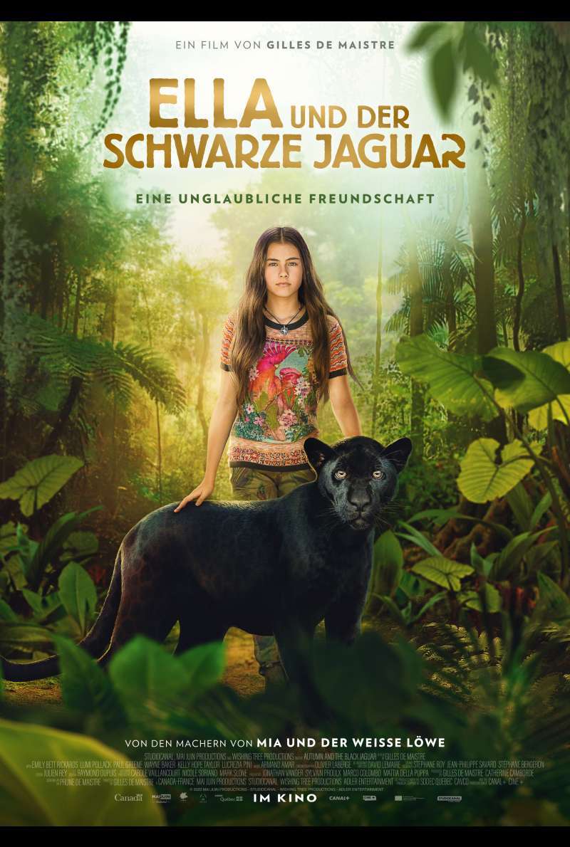 Filmplakat zu Ella und der schwarze Jaguar (2024) von Gilles de Maistre