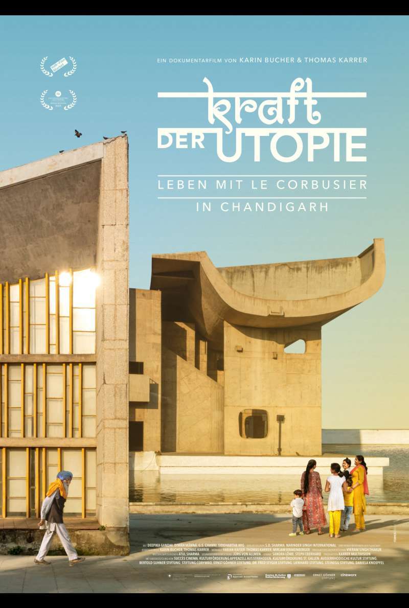 Filmstill zu Kraft der Utopie - Leben mit Le Corbusier in Chandigarh (2023) von Karin Bucher, Thomas Karrer