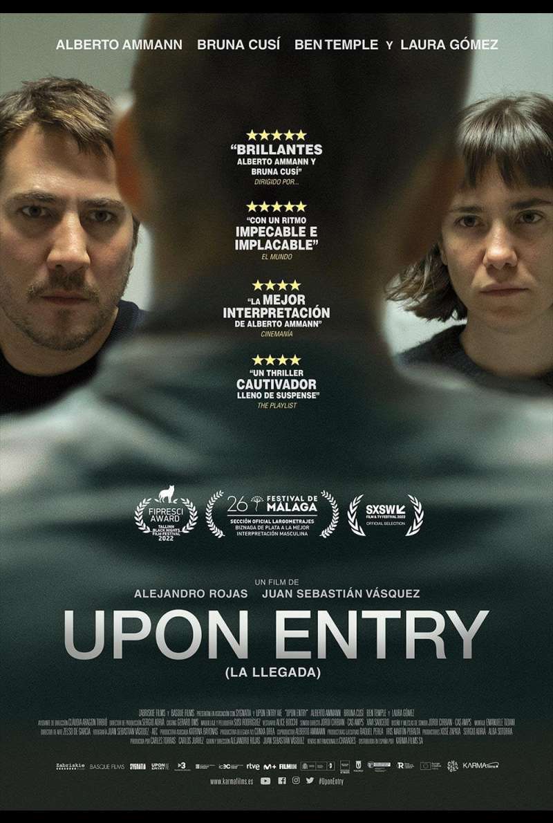 Filmstill zu Upon Entry (2022) von Alejandro Rojas, Juan Sebastián Vasquez