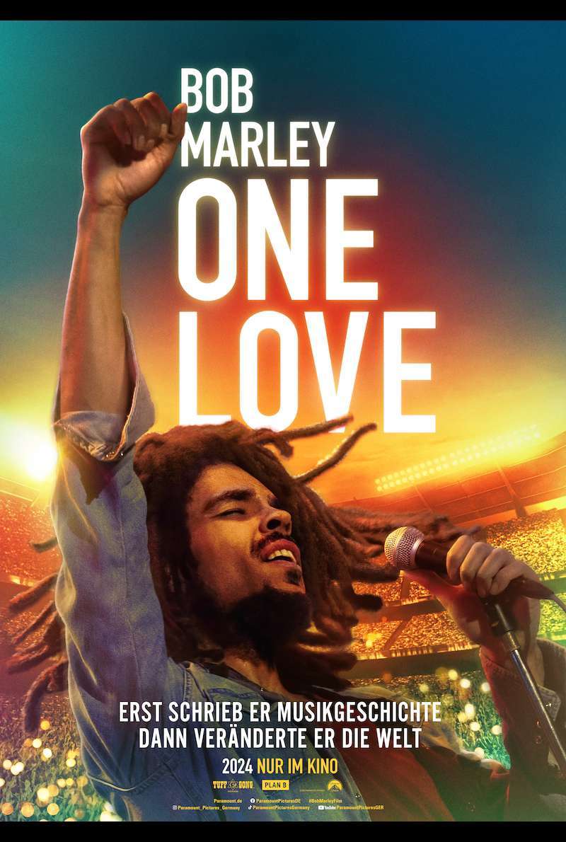 Filmplakat zu Bob Marley: One Love (2024)