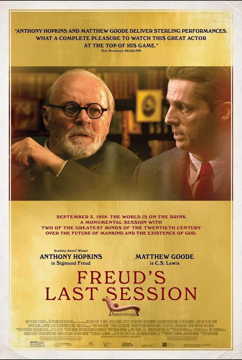 Filmplakat zu Freud’s Last Session (2023) von Matt Brown