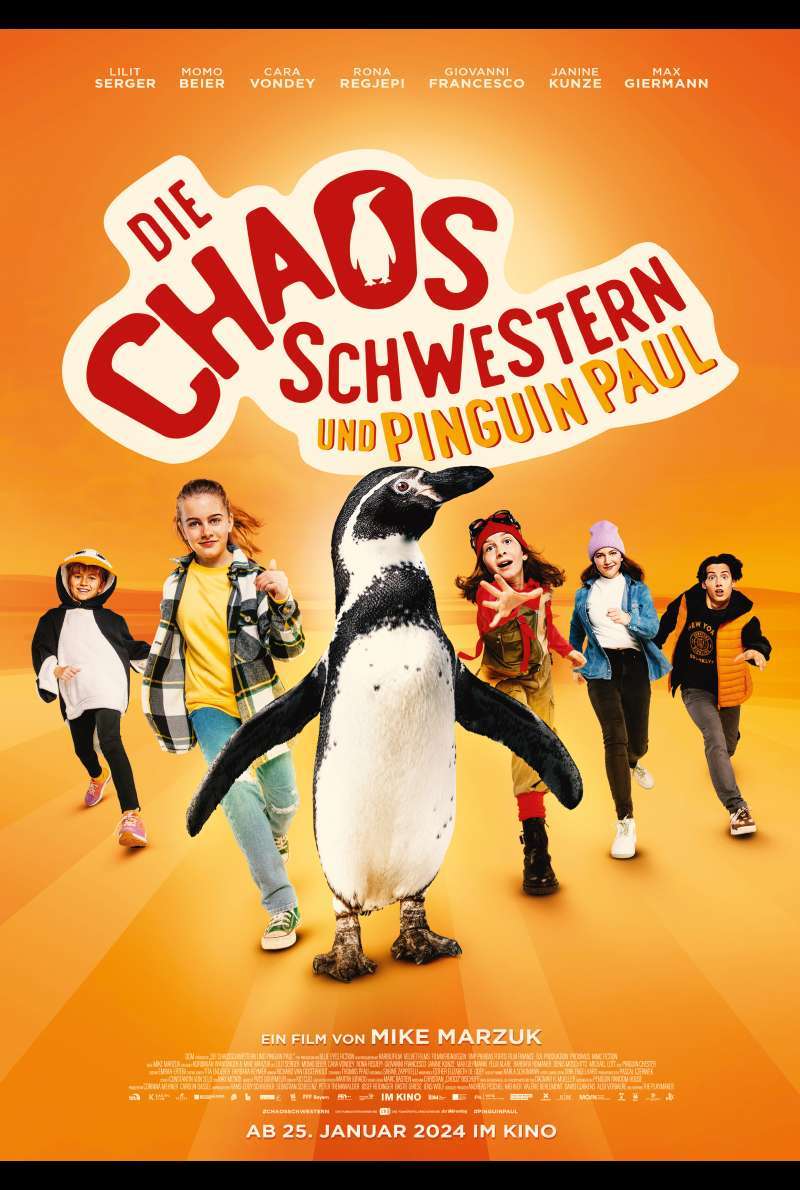 Filmstill zu Die Chaosschwestern und Pinguin Paul (2024) von Mike Marzuk