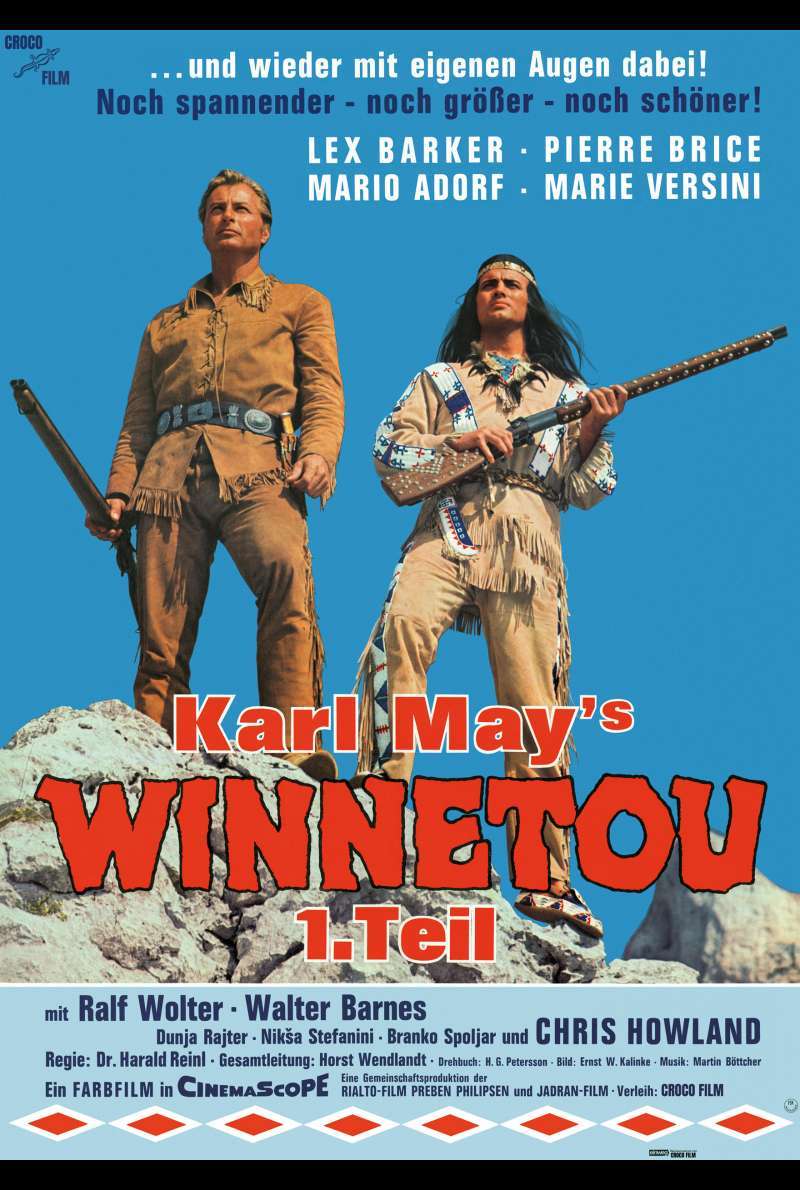 Filmstill zu Winnetou I (1963) von Harald Reinl
