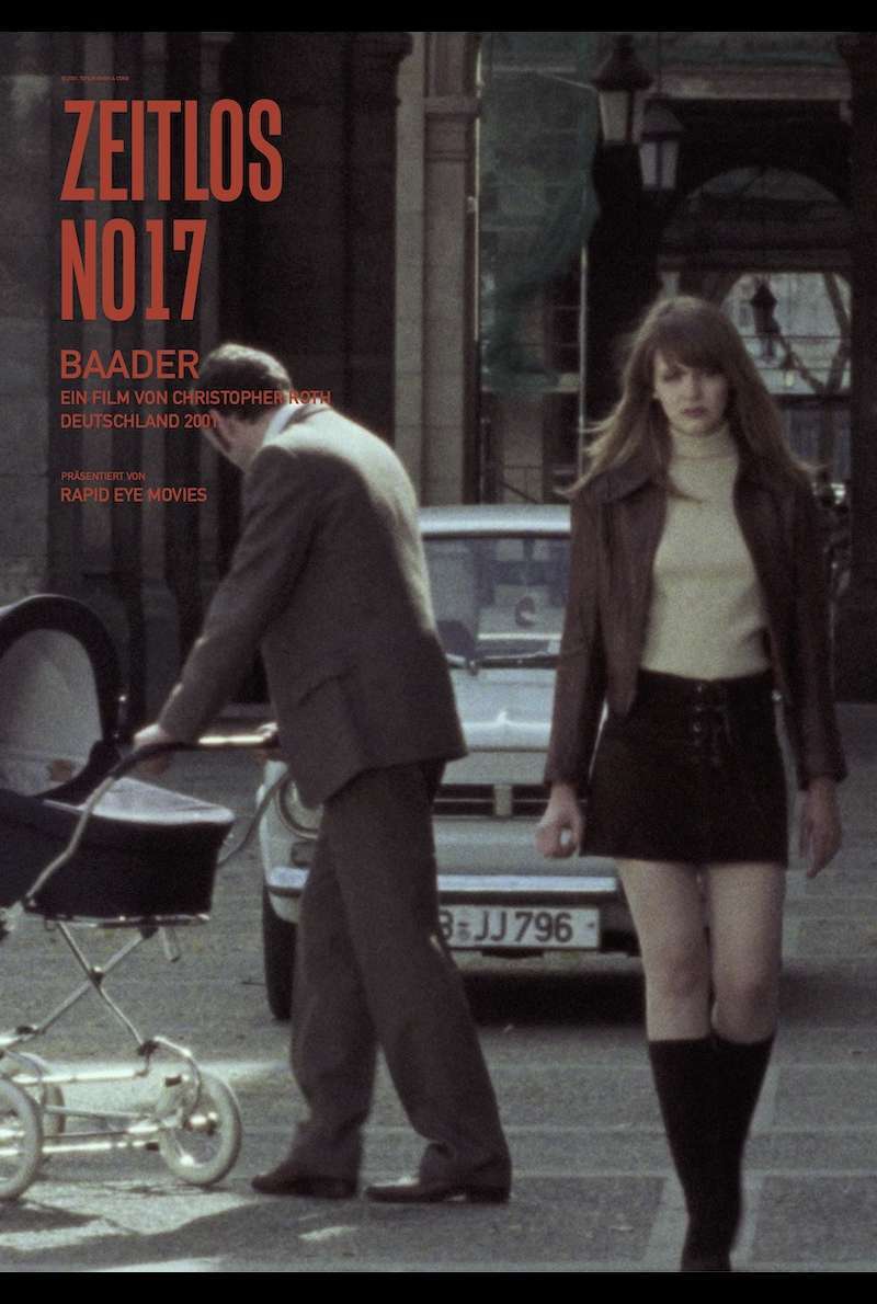 Filmplakat zu Baader (2002) von Christopher Roth
