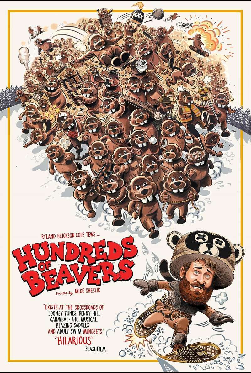 Filmstill zu Hundreds of Beavers (2022) von Mike Cheslik