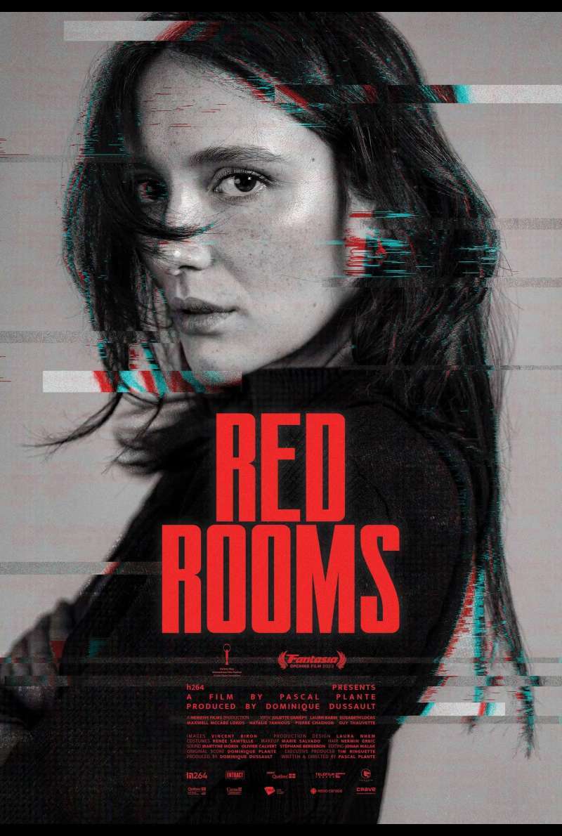 Filmplakat zu Red Rooms (2023) von Pascal Plante